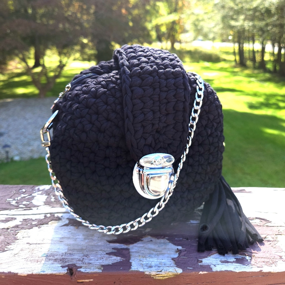 Luxury Round Crochet Bag